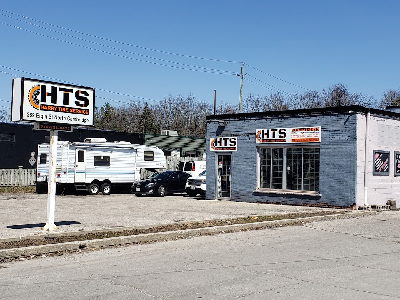 Harry Tire Service — 269 Elgin St North Cambridge shop exterior